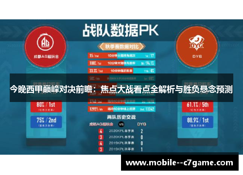 今晚西甲巅峰对决前瞻:焦点大战看点全解析与胜负悬念预测 今晚西甲巅峰对决前瞻:焦点大战看点全解析与胜负悬念预测